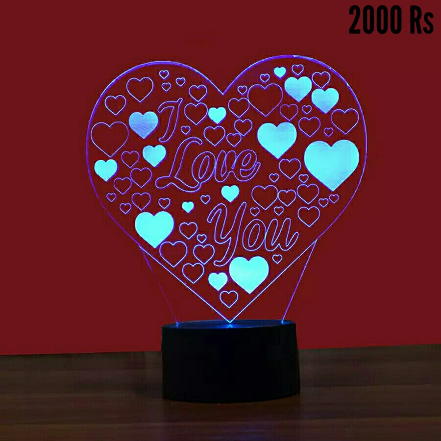 3D ACRYLIC LAMP | 3D TABLE LAMP | LAMP FOR GIFT