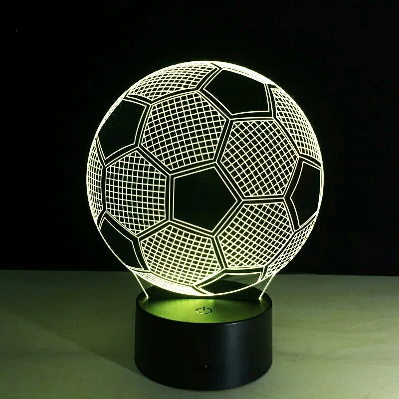 3D FOOTBALL LAMP | FOOTBALL LAMP | LAMP FOR GIFTS