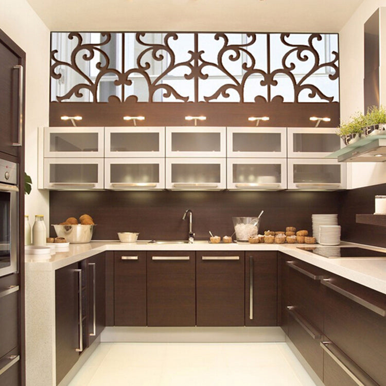 3D MIRROR BLOCK 4 TILES | MIRROR TILES FOR YOUR KITCHEN AND ROOMS| 3D LOUNGE WALL ART