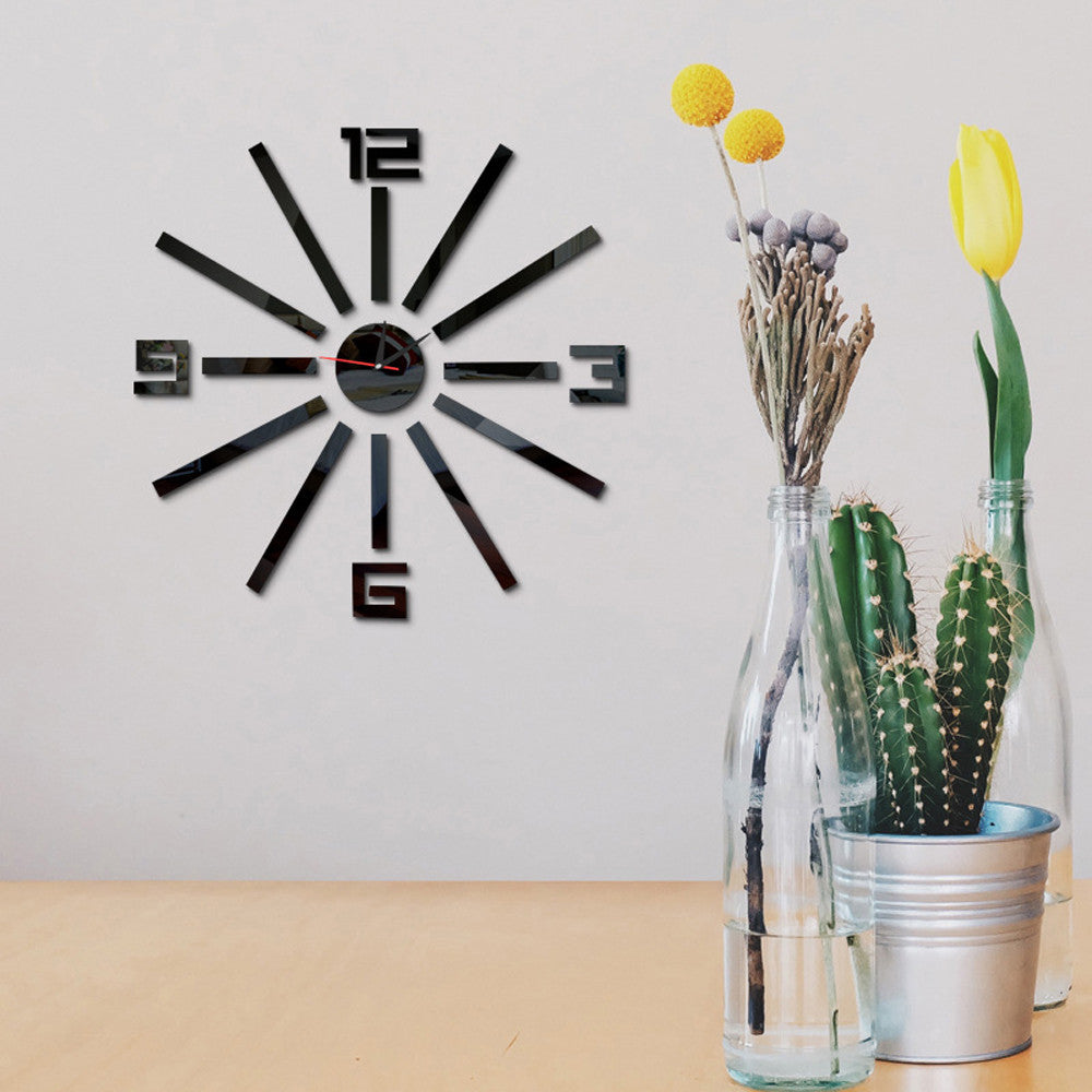 3D STRIP WALL CLOCK WITH NUMBERS | 3D ACRYLIC WALL CLOCK | NEW DESIGN 2025