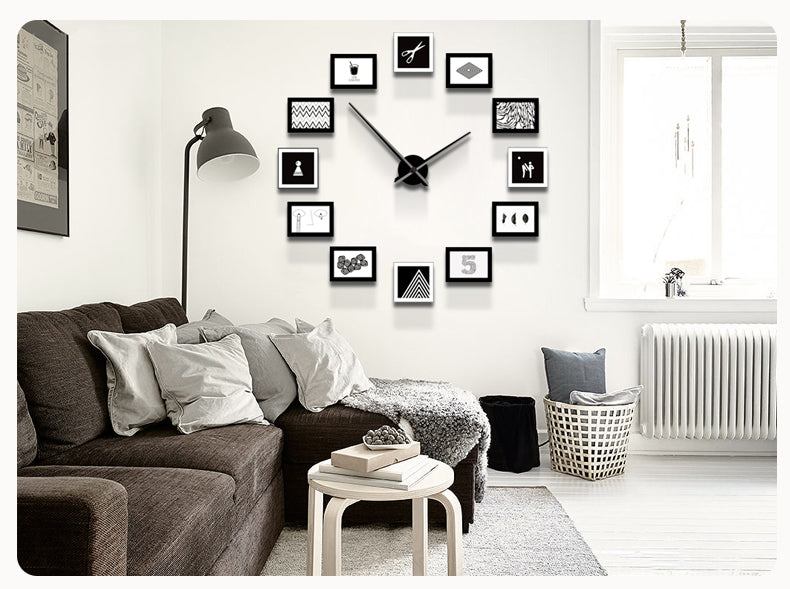 3d Acrylic frames wall clock | 3d wall clock | ACRYLIC FRAMES WALL CLOCK