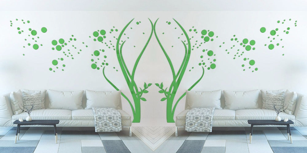 3D ACRYLIC WALL TREE ART | 3D WALL DECOR | WALL DECOR 3D | ACRYLIC WALL TREE