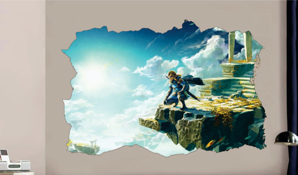 3D Vinyl Wall Decor Art | 3D Wall Design