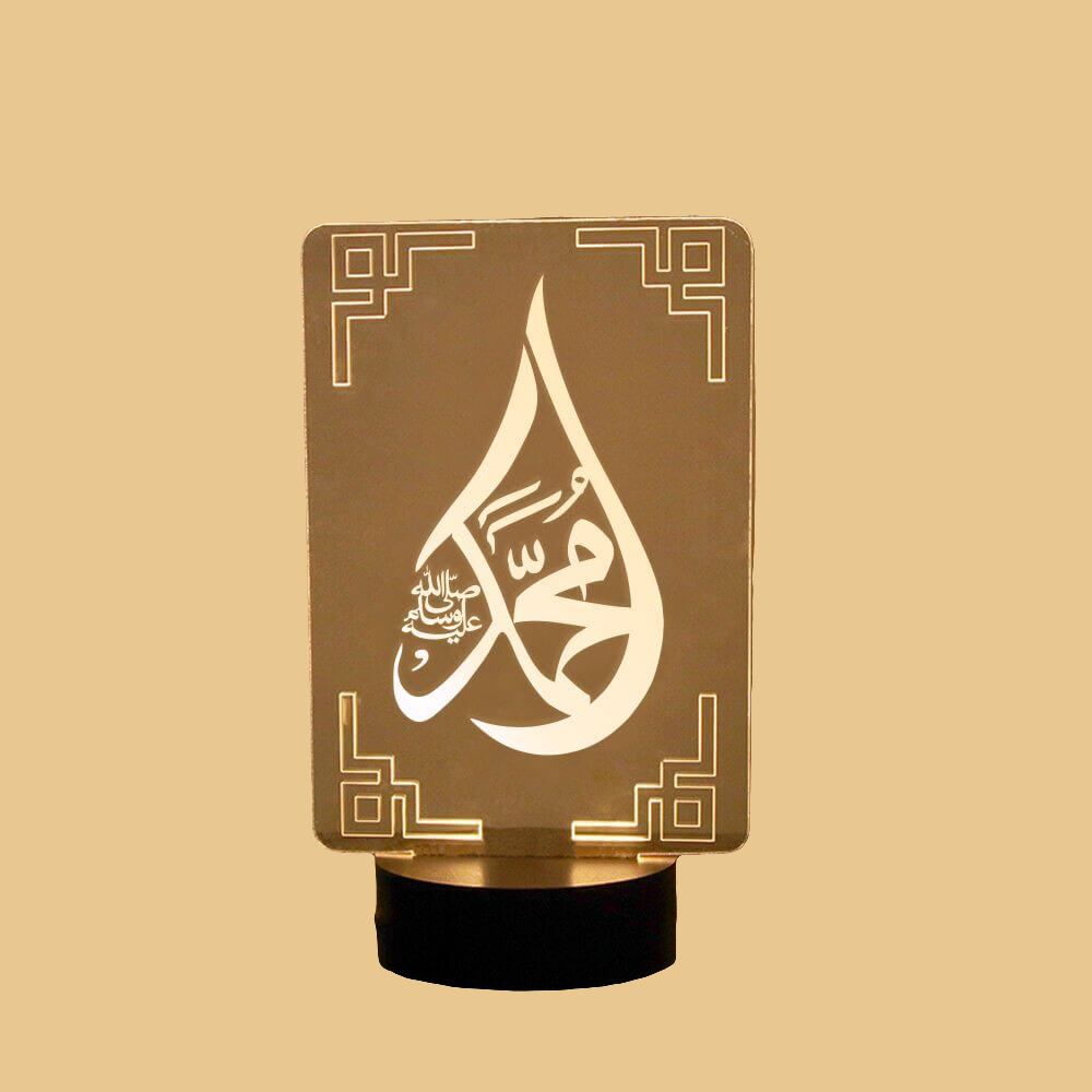 3d Lamp with base