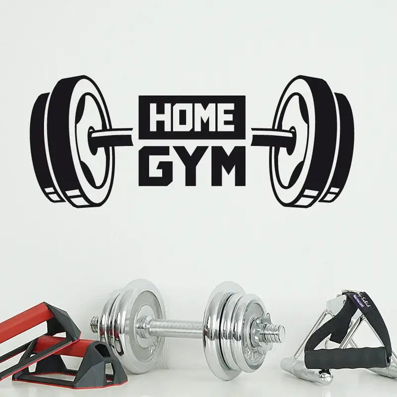 3D Home Gym Acrylic Made | 3d Acrylic Gym Wall Designs |Home Gym Wall Art