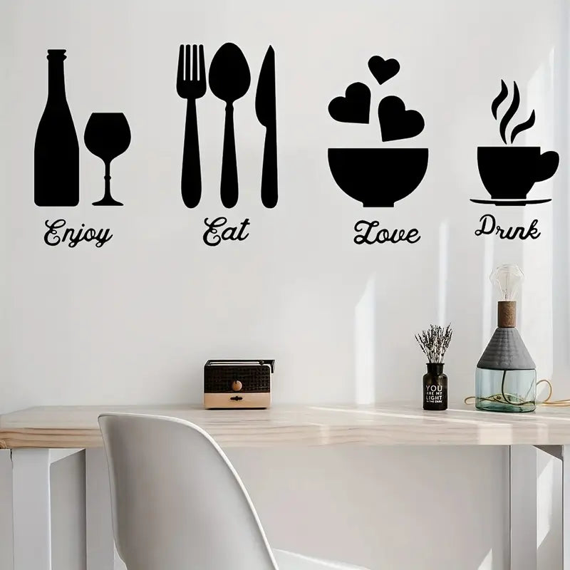 3D ACRYLIC KITCHEN OR DINNING HALL WALL ART | MODERN 3D WALL DESIGN