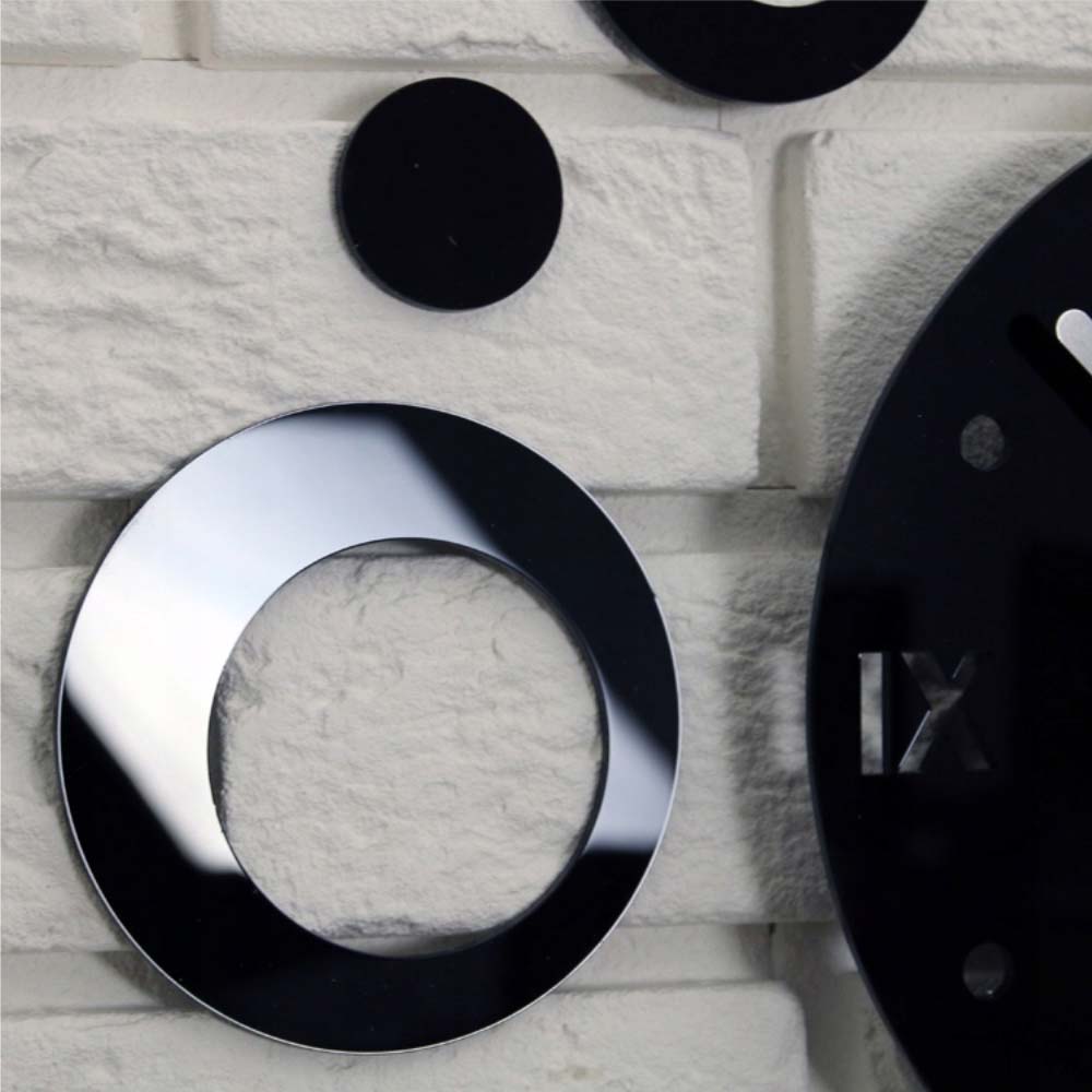 Round 3d Wall Clock | Acrylic Wall Clock |
