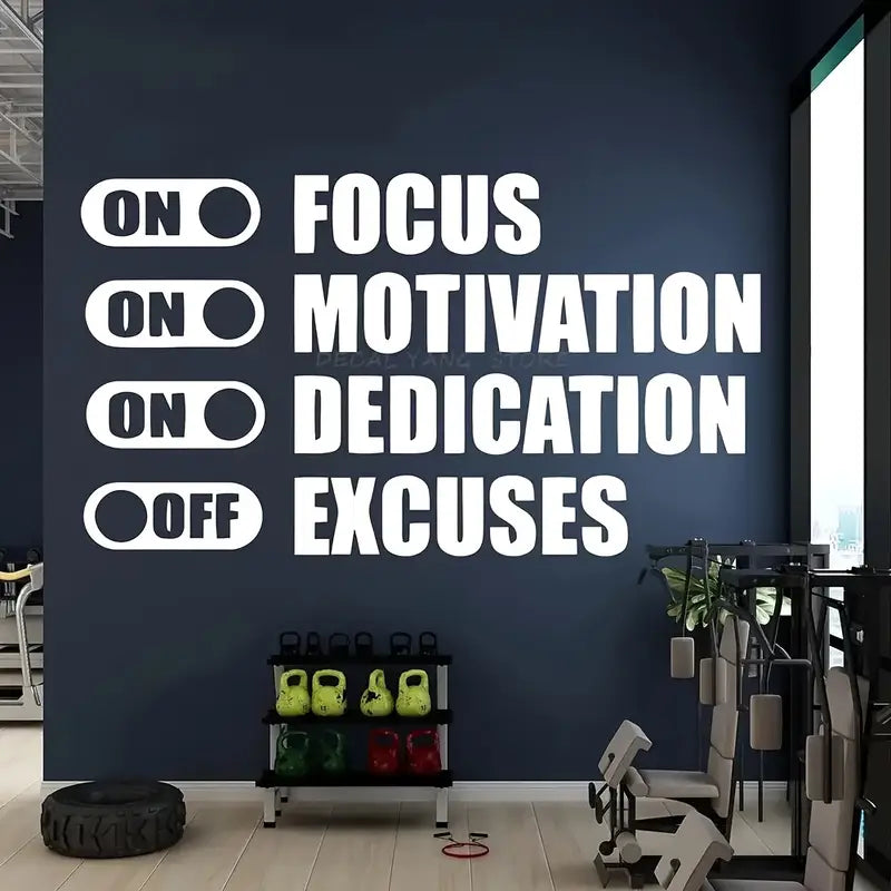 3d Acrylic Wall Gym Or Offices Art | 3D Acrylic Wall Quotes |3D Wall Decor