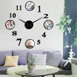 3D ACRYLIC WALL CLOCK | 3D WALL CLOCK WITH FRAMES