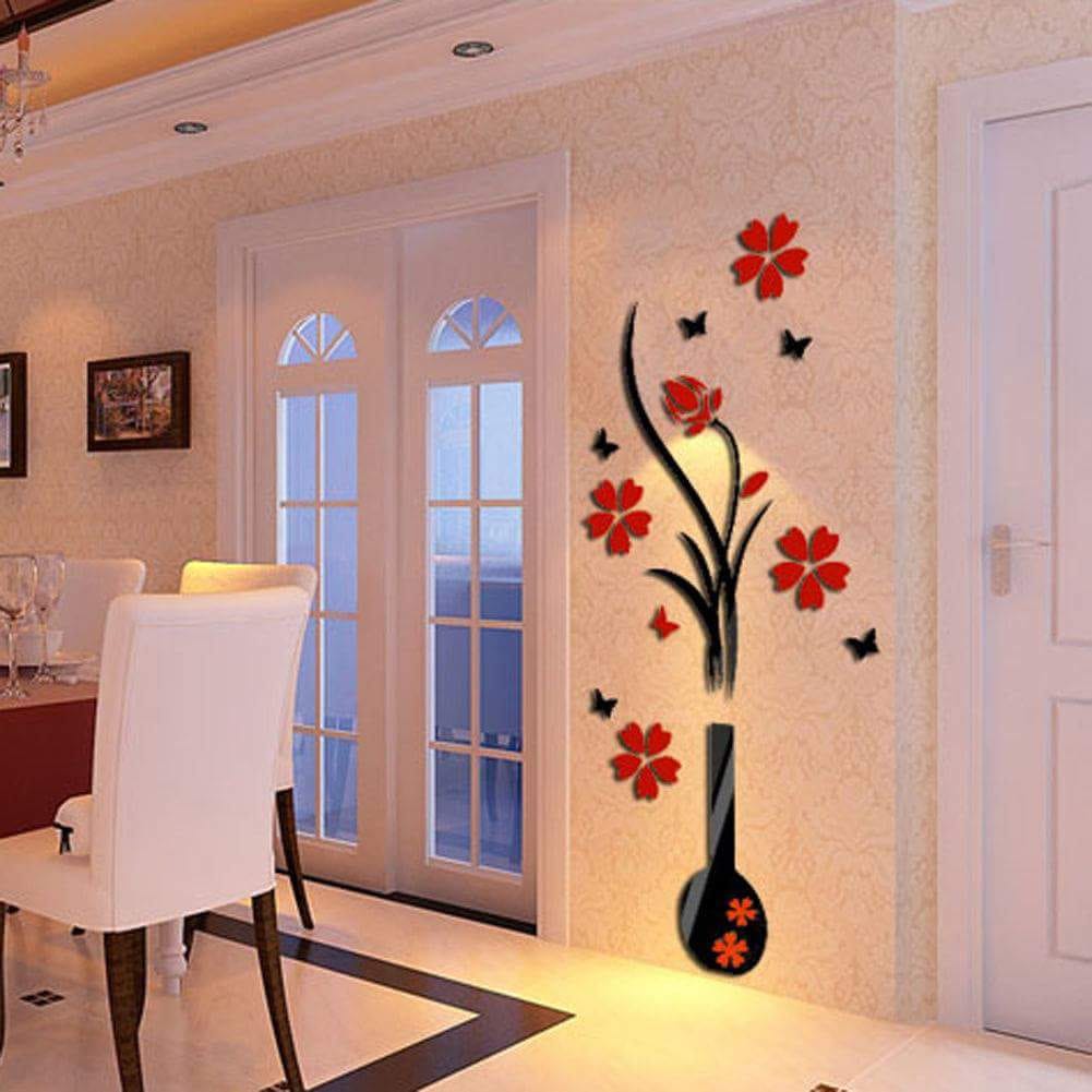 3d WALL ART | 3D GULDAN FLORAL | POT FLORAL