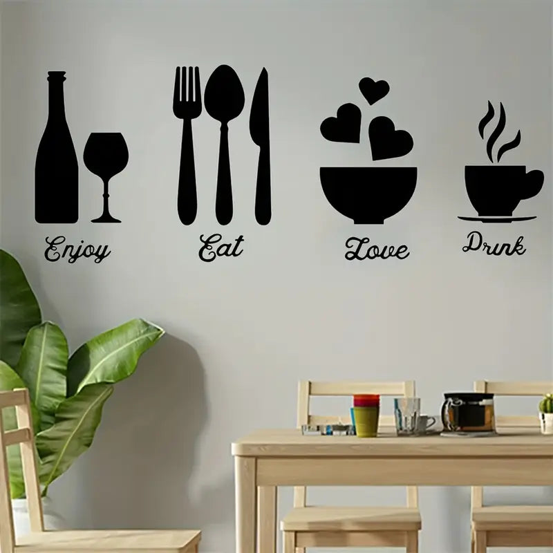 3D ACRYLIC KITCHEN OR DINNING HALL WALL ART | MODERN 3D WALL DESIGN