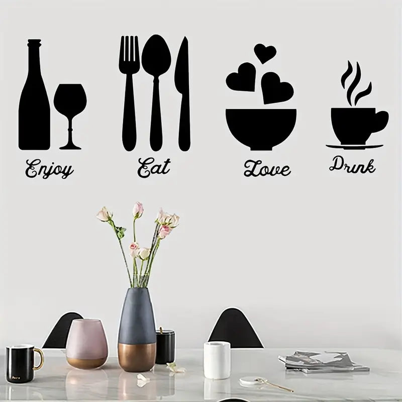 3D ACRYLIC KITCHEN OR DINNING HALL WALL ART | MODERN 3D WALL DESIGN