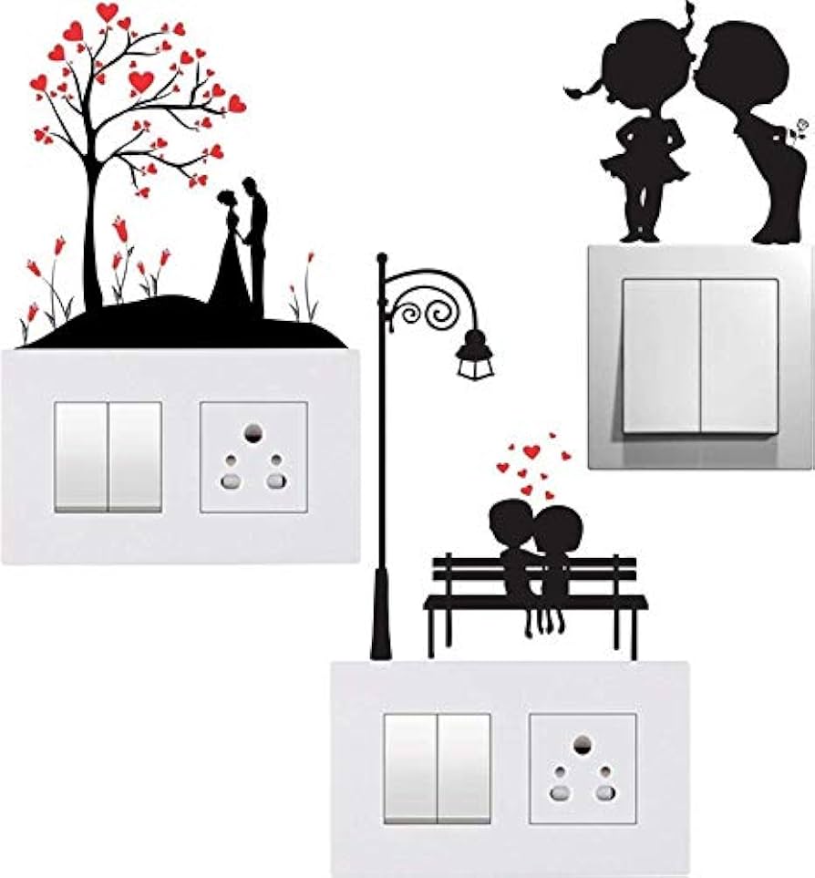 Switch board 3d decors | Minimum 3 designs for order