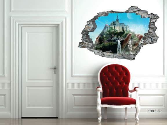 3D VINYL STICKER | 3D WALL STICKER IN VINYL
