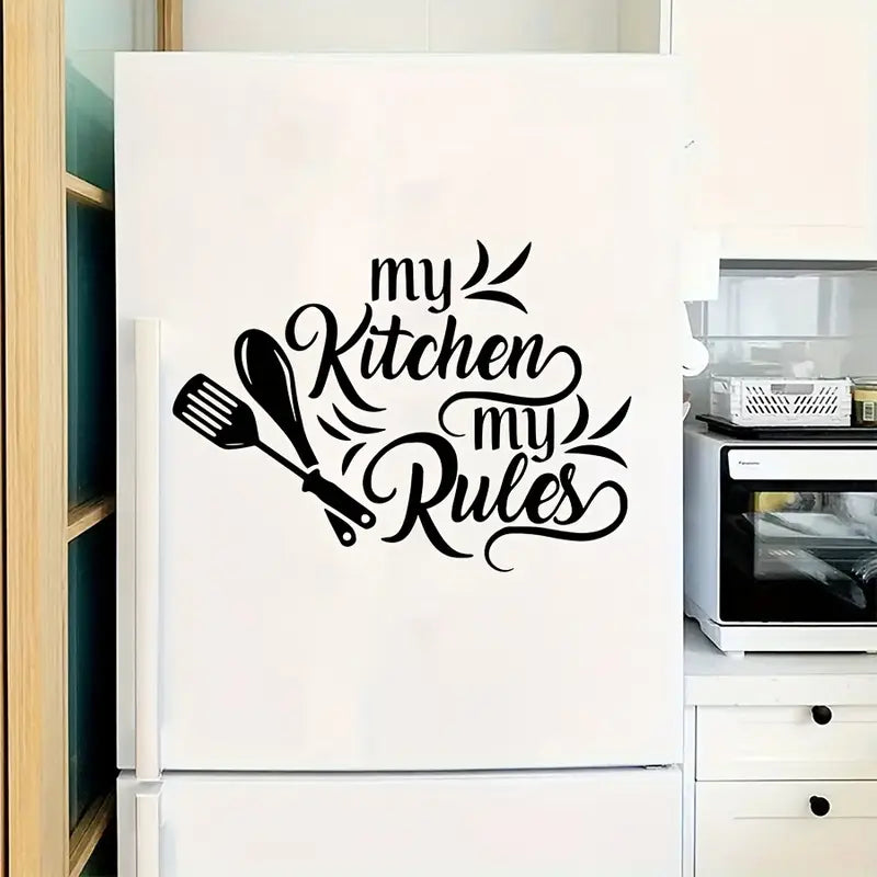 My kitchen my rules | Design For Home Kitchen | 3D Acrylic wall kit hen design