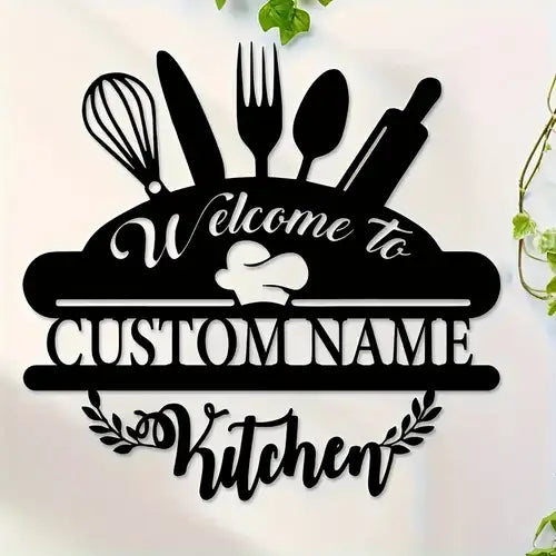 3D CUSTOM DESIGN FOR YOUR KITCHEN | PUT YOUR CUSTOM NAMES OF YOUR KITCHEN OR RESTURANT NAMES