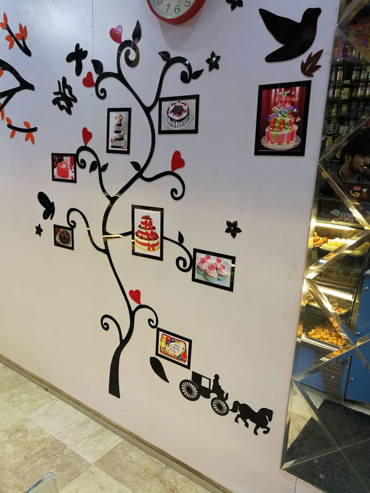 3D Acrylic Wall Tree With Photo Frames