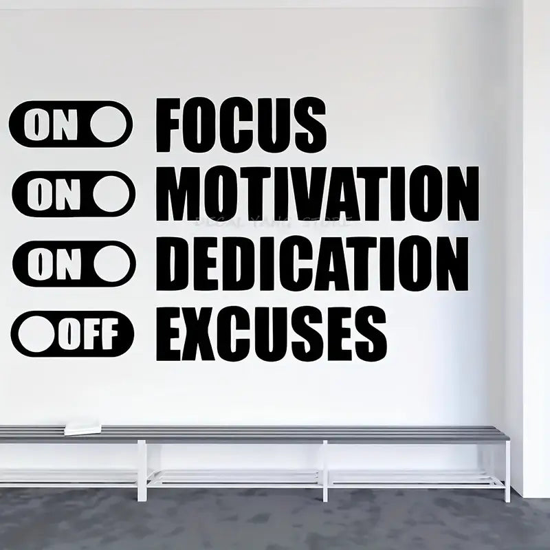3d Acrylic Wall Gym Or Offices Art | 3D Acrylic Wall Quotes |3D Wall Decor